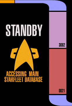 Star Trek Computer Interface Doug Drexler LCARS Interface Star